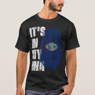 HET IS IN MIJN DNA-Guam Flag Boy Girl Gift T-shirt