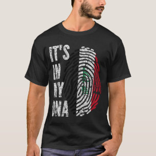 HET IS IN MIJN DNA-Irak Vlag Mannen Kinderen T-shirt