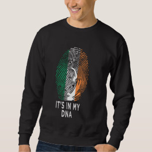 Het is in mijn DNA Irish Roots Ireland vlag Trui