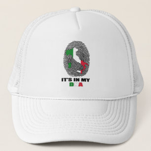 Het is in mijn DNA Italië Patriottisch Proud Itali Trucker Pet