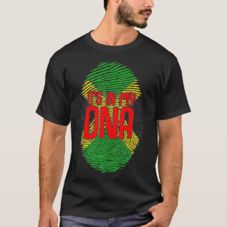 Het is in mijn DNA Jamaica Genetic Jamaican Roots  T-shirt