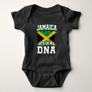 Het is in mijn DNA Jamaican Pride Jamaica Flag Lov Romper
