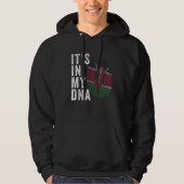Het is in mijn DNA - Kenia vlag Hoodie (Voorkant)