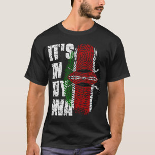 HET IS IN MIJN DNA Kenya Flag Boy Girl Gift T-shirt