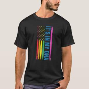 Het is in mijn DNA Lgbtq T-shirt