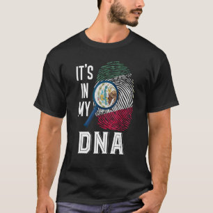 Het is in mijn DNA Mexicaanse trots Hispanic cultu T-shirt