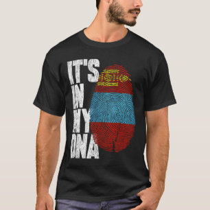Het is in mijn DNA-Mongoolse Shirt Proud Gift Mong