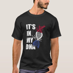 Het is in mijn DNA Nederlandse vlag.. T-shirt