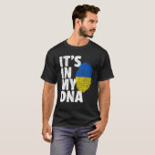 Het is in mijn DNA Oekraïne dat Oekraïne ondersteu T-shirt (Voorkant volledig)