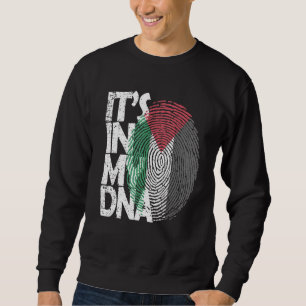 Het is in mijn Dna Palestijnse Arabische Palestijn Trui