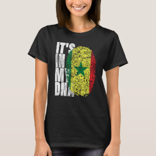 Het is in mijn DNA Senegalese Afrikaanse Gifts Pro T-shirt