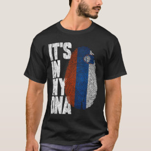 Het is in mijn DNA Sloveense Shirt Proud Hispanic