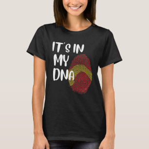 Het is in mijn DNA Spaanse trotse Español Spaanse T-shirt