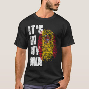 HET IS IN MIJN DNA-Spanje Vlag T-shirt