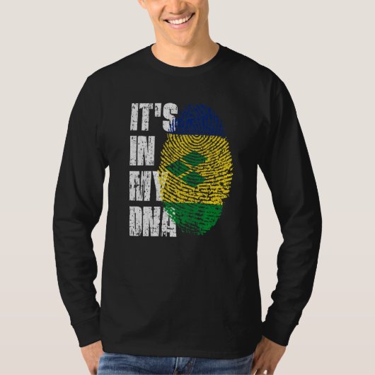 Het is in mijn dna-vlagerwortels... t-shirt (Voorkant)
