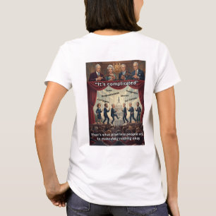 Het is ingewikkeld t-shirt