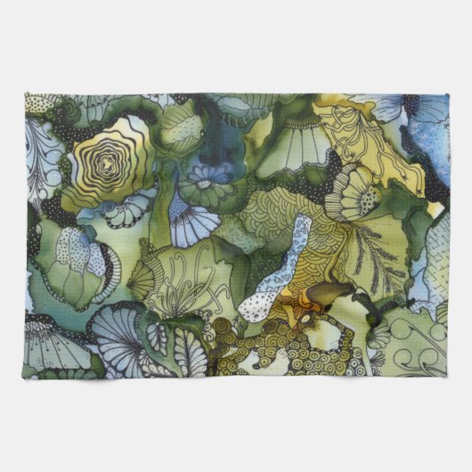 Het is ingewikkelde keukenhanddoek (Horizontaal)