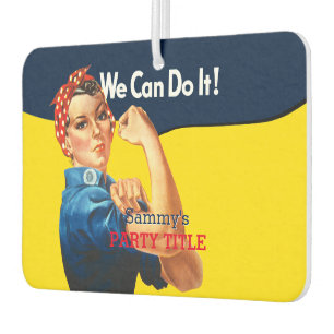 Het is je aangepaste Rosie-partij die dit aanpast Luchtverfrisser