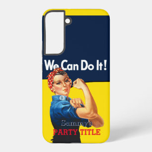 Het is je aangepaste Rosie-partij die dit aanpast Samsung Galaxy Hoesje