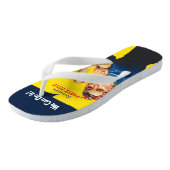 Het is je aangepaste Rosie-partij die dit aanpast Teenslippers (Schuin)