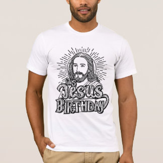 Het is Jezus Verjaardag Kerstmis T-shirt