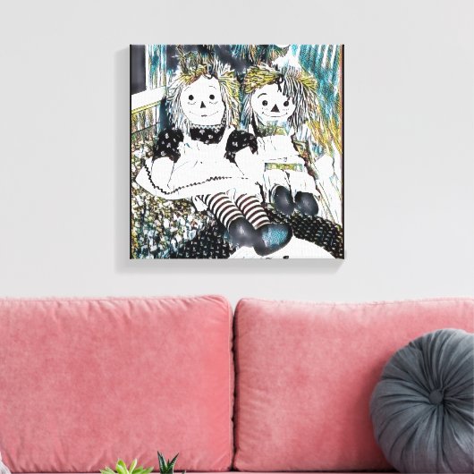 Het is jouw dag canvas afdruk (Insitu (Woonkamer))