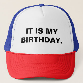 Het is jouw geboorte Parody Trucker Pet