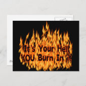 Het is jouw hel briefkaart (Voorkant / Achterkant)