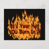 Het is jouw hel briefkaart (Voorkant)