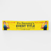 Het is jouw persoonlijke Rosie Party Adverteren Spandoek (Horizontaal)