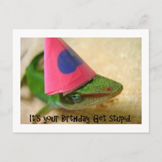 Het is jouw verjaardag briefkaart (Voorkant)