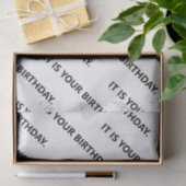 Het is jouw verjaardagsKantoor  Tissuepapier (Geschenk)