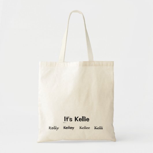 Het is Kellie Totebag Tote Bag (Voorkant)