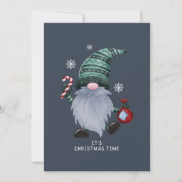 Het is kerst elf feestdagenkaart