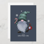 Het is kerst elf feestdagenkaart (Voorkant / Achterkant)