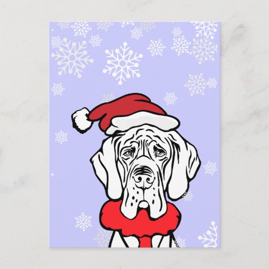 Het is kerst feestdagenkaart (Voorkant)