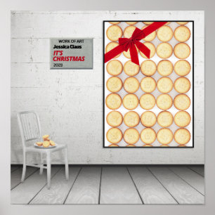 'Het is Kerstmis' van Jessica Claus Poster