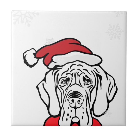 Het is kersttijd tegeltje (Voorkant)