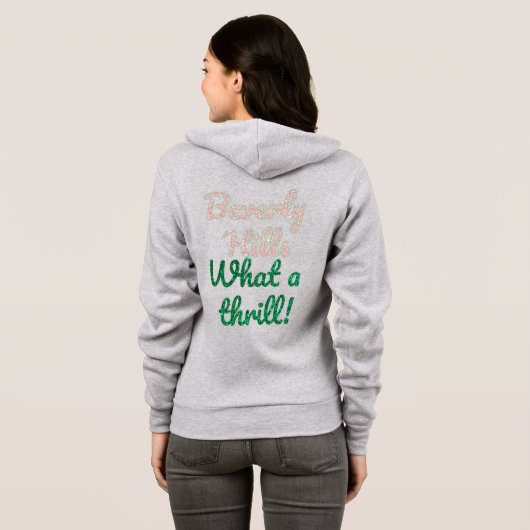 Het is koekjestijd hoodie (Achterkant volledig)