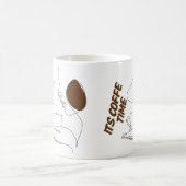 Het is koffietijd koffiemok (Center)