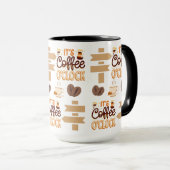 het is koffietijd mok (Voorkant rechts)