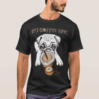 Het is koffietijd t-shirt