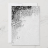 Het is Koud Buiten Pine Cones Baby shower Kaart (Achterkant)