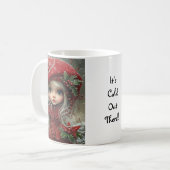 Het is koud daar #2 koffiemok (Voorkant links)