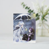 Het is Koude Buitenkant Briefkaart (Staand voorkant)