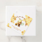 Het is leuk om een honingbij verjaardag te zijn bedankjes labels (In situ)