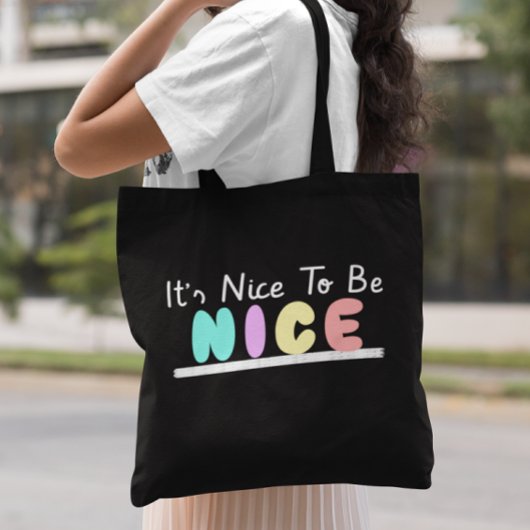 Het is leuk om een leuke Canvas tas te zijn