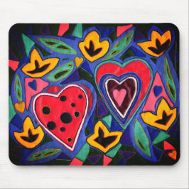 Het is leuk om verliefd te zijn muismat