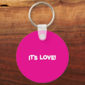 Het is liefde! sleutelhanger (Achterkant)