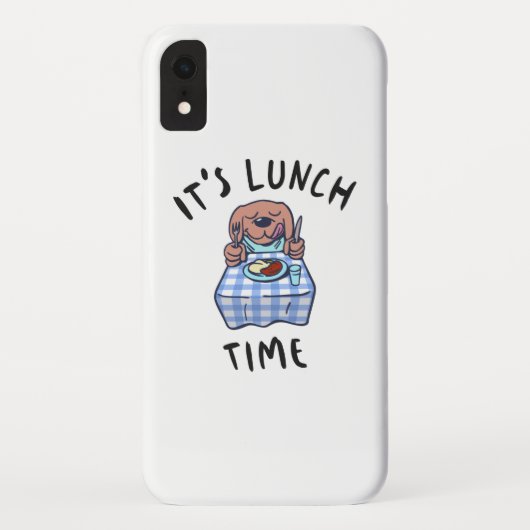 Het is lunchtijd Case-Mate iPhone case (Achterkant)